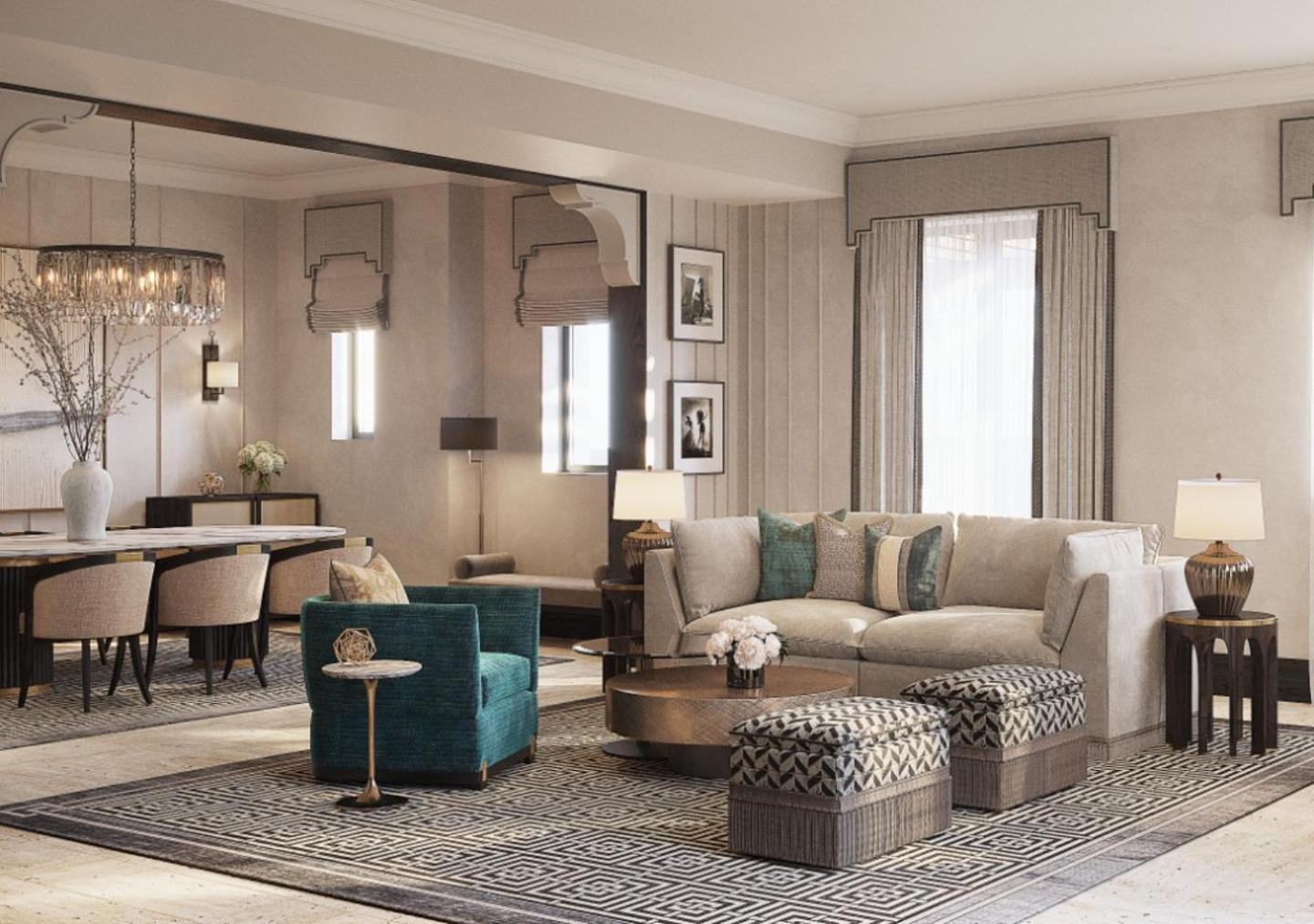 Jumeirah Dar Al Masyaf Dubai Exterior photo A living room